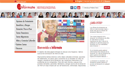 Desktop Screenshot of informate.org